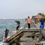 Recuperati i corpi dei sub morti alle Maldive [foto: AdnKronos]