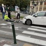 Incidente in piazza Rivoli, scontro tra un’auto e una bici Incidente in piazza Rivoli, scontro tra un’auto e una bici