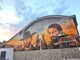 Il murale dedicato a Terence Hill e Bud Spencer