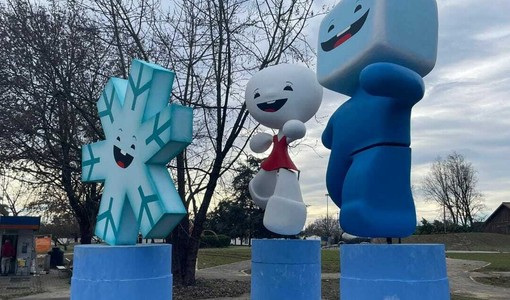 Dopo il restauro al parco Colonnetti tornano Neve, Gliz e Aster