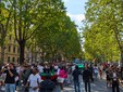 Manifestazione a favore della Palestina nel centro di Torino
