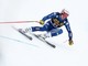 Lo sciatore Mattia Casse in azione