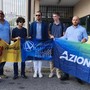 Il presidio di Radicali, +Europa, Azione e associazione Aglietta