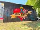 A Nichelino il murale “Prendi Fiato” torna a vivere