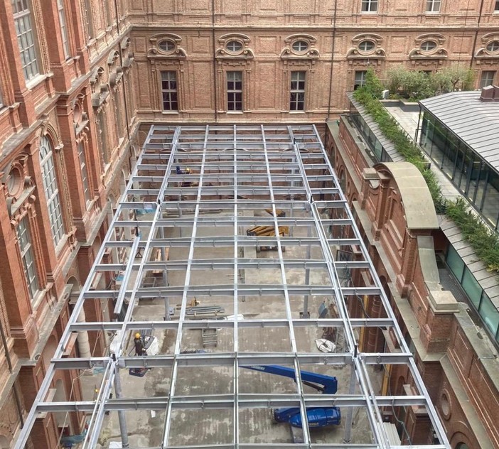 Lavori al Museo Egizio
