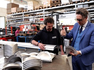 Tutto pronto per la produzione industriale di Mole Urbana