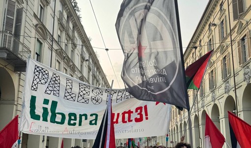 Una manifestazione a favore della Freedom Flotilla