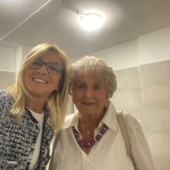 La signora Maria Ferraro con la figlia Ivana