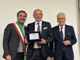 La premiazione di Franco Fissore