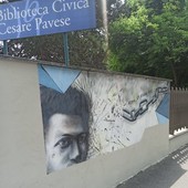 Il murales realizzato nel 2016 danneggiato (per errore) durante i lavori di ristrutturazione