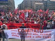 Manifestazione davanti al Grattacielo della Regione