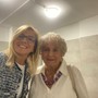 La signora Maria Ferraro con la figlia Ivana