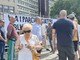 Manifestazione di protesta davanti all'ospedale San Giovanni Bosco