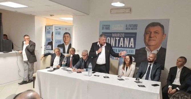 Moncalieri, il centrodestra presenta il candidato sindaco Maurizio Fontana Moncalieri, il centrodestra presenta il candidato sindaco Maurizio Fontana