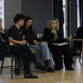 Un momento del confronto sul voto del referendum