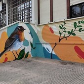 A Nichelino inaugurato il nuovo murales all'esterno dell'Informagiovani