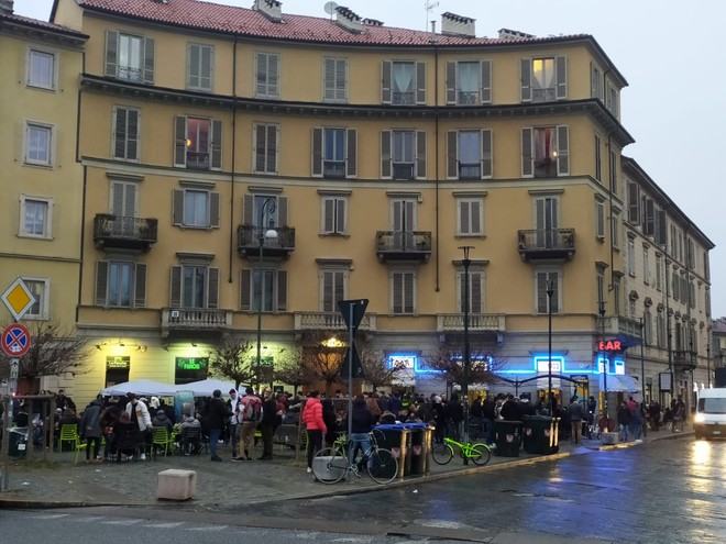 Movida in borgo Rossini