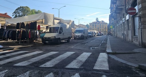 Dai parcheggi alle voragini, ecco le novità per il mercato di piazza Borromini