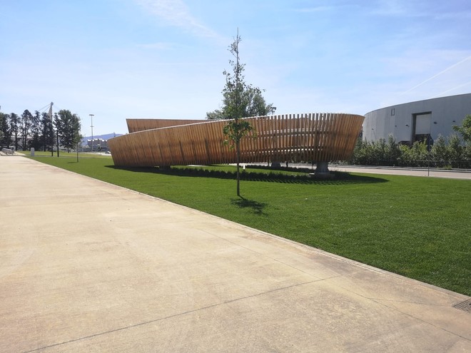 Il monumento all'Heysel inaugurato nella zona dello Juventus Stadium Il monumento all'Heysel inaugurato nella zona dello Juventus Stadium