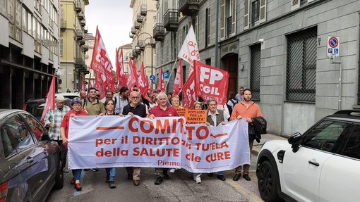 Corteo a sostegno del referendum per la Sanità Pubblica