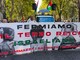 Manifestazione a favore della Palestina nel centro di Torino