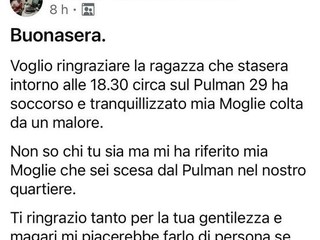 La vicenda si è verificata sul bus della linea 29