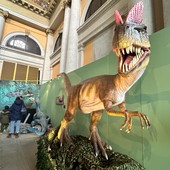 Dal Tirannosauro allo Spinosauro: a Porta Nuova sono tornati i Dinosauri