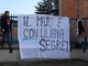 Moncalieri, nuovo striscione dedicato a Liliana Segre appeso dagli studenti del Majorana (FOTO e VIDEO)