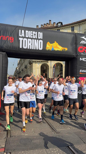 Mattinata di corsa per Torino