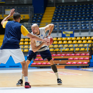 Marco Cusin, veterano della Reale Mutua Basket Torino