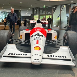 La leggendaria McLaren pilota negli anni d'Oro da Ayrton Senna