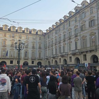 La manifestazione di ieri contro il carovita
