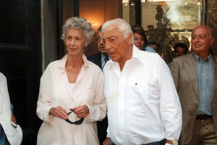 Una immagine d'archivio di Marella e Gianni Agnelli