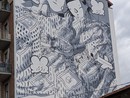 Barriera di Milano: concluso il nuovo murales di Millo in piazza Bottesini