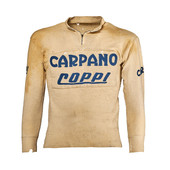 Una maglia storica del campionissimo di ciclismo Fausto Coppi