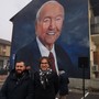 Il murale di Nichelino dedicato a Piero Angela Il murale di Nichelino dedicato a Piero Angela