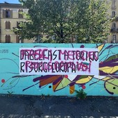 Da "Belfast" a "fasci me..e", vandalizzate le opere di Murarte in corso Venezia