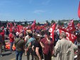 Manifestazione davanti al Grattacielo della Regione