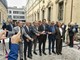 Taglio del nastro per la nuova biblioteca Umberto Eco