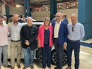 I rappresentanti sindacali alla presentazione della 500 ibrida I rappresentanti sindacali alla presentazione della 500 ibrida