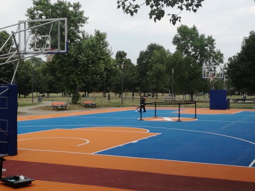 Piazza d'Armi, nuovo campo di basket e l'attesa per l'arrivo di Belinelli