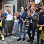Inaugurati i nuovi spazi dei Bagni Pubblici di via Agliè Inaugurati i nuovi spazi dei Bagni Pubblici di via Agliè