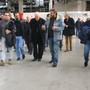 Nosiglia durante la visita allo stabilimento Embraco di Riva di Chieri