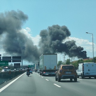 Foto tratta dal gruppo Fb Tangenziale di Torino Nord e Sud Info Traffico