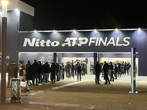 Foto d'archivio del pubblico delle Atp Finals