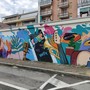 Il nuovo murale di via San Matteo a Nichelino