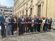 Taglio del nastro per la nuova biblioteca Umberto Eco Taglio del nastro per la nuova biblioteca Umberto Eco