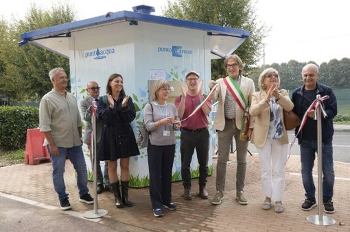 Inaugurate a Nichelino due nuove casette dell'acqua