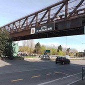 Inaugurata a Moncalieri la nuova passerella pedonale di corso Trieste Inaugurata a Moncalieri la nuova passerella pedonale di corso Trieste