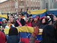 Manifestazione pro Venezuela in piazza Castello